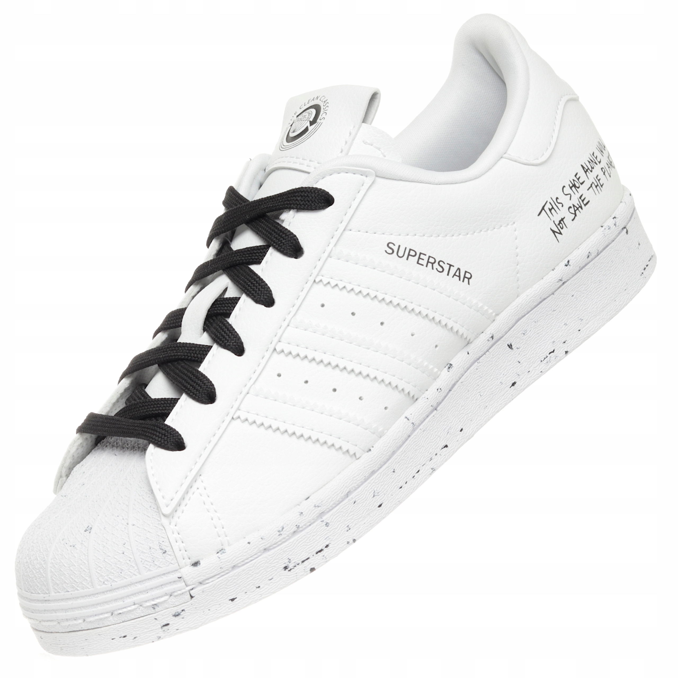 Buty damskie adidas Superstar Clean originals sneakersy białe 37 1/3