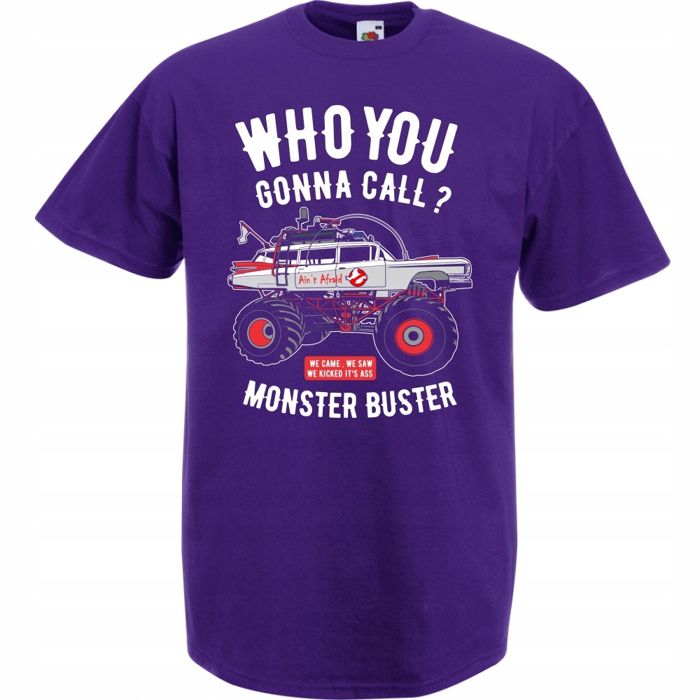 

Koszulka monster truck buster auto XXL fioletowa