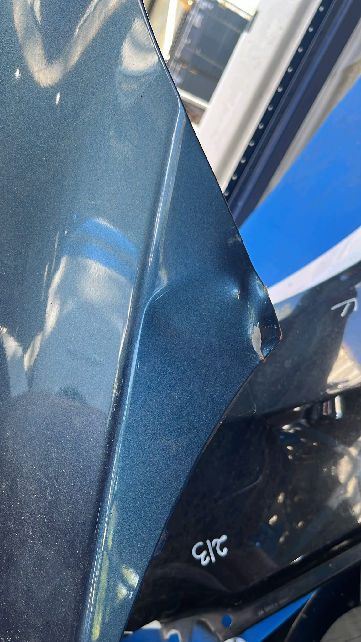 MAZDA CX-5 II KF 17-22 fender left + door front + rear. left colour 45B