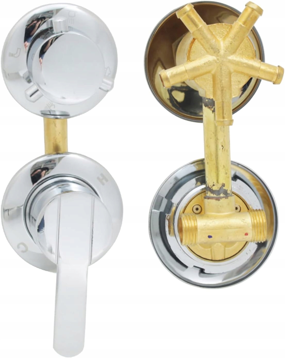 Baterie Ventil Hlavový Spínač Pro Hydromasážní Kabinu 10 CM 3 Funkce