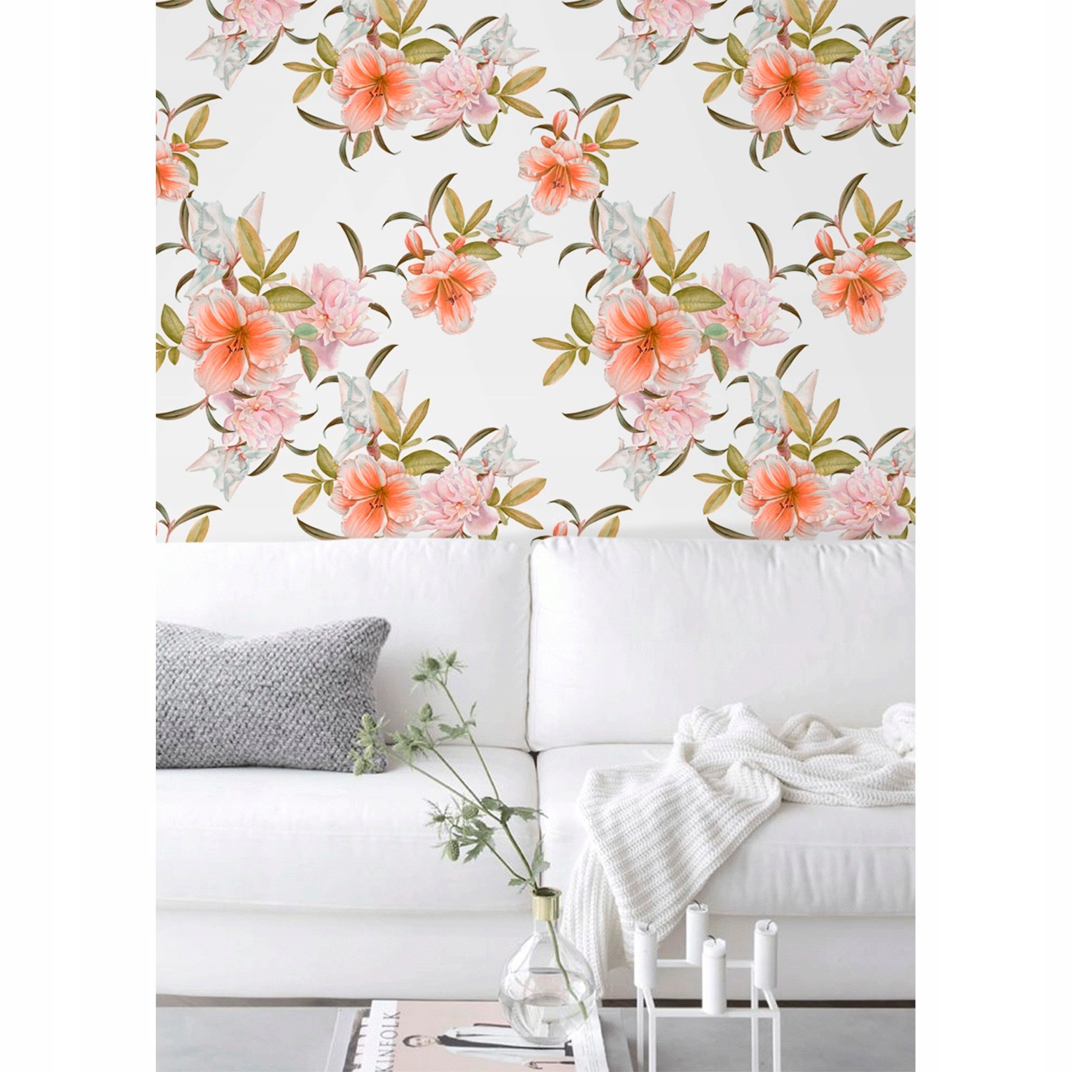 

Flizelinowa tapeta Wiosenne kwiaty 250x104 + klej