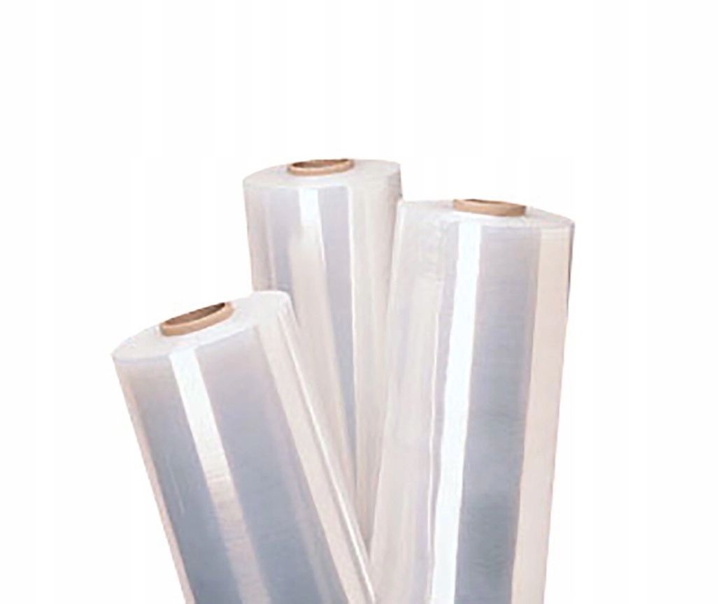 

Folia stretch 3kg bezbarwna 23my 2,7 kg netto