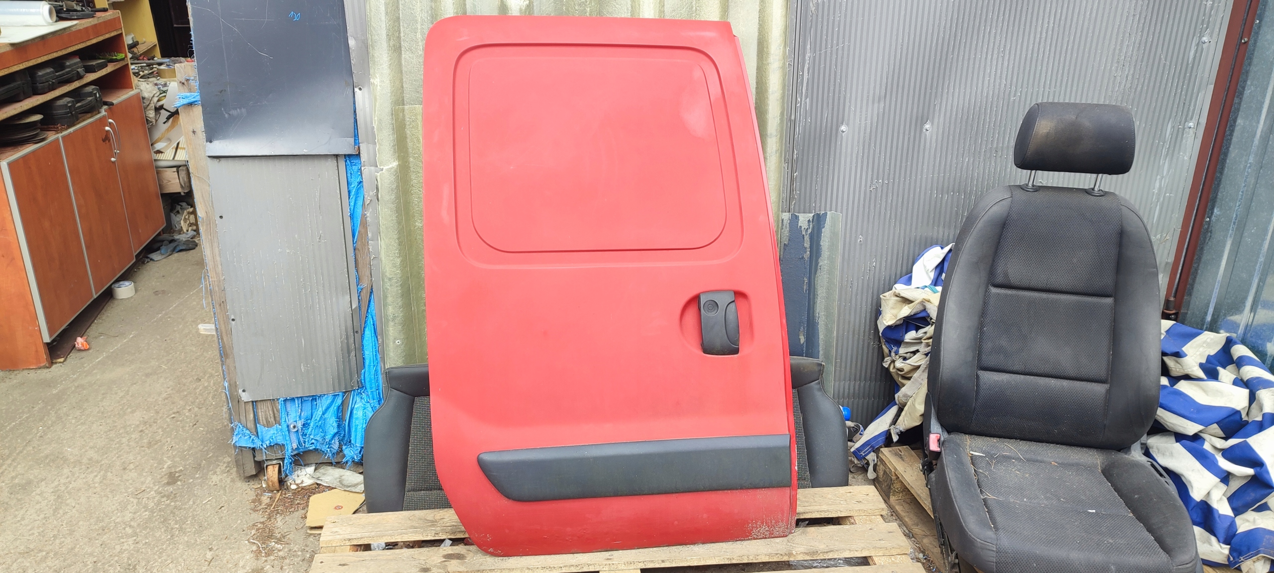 door right rear part right rear. sliding Renault Kangoo and