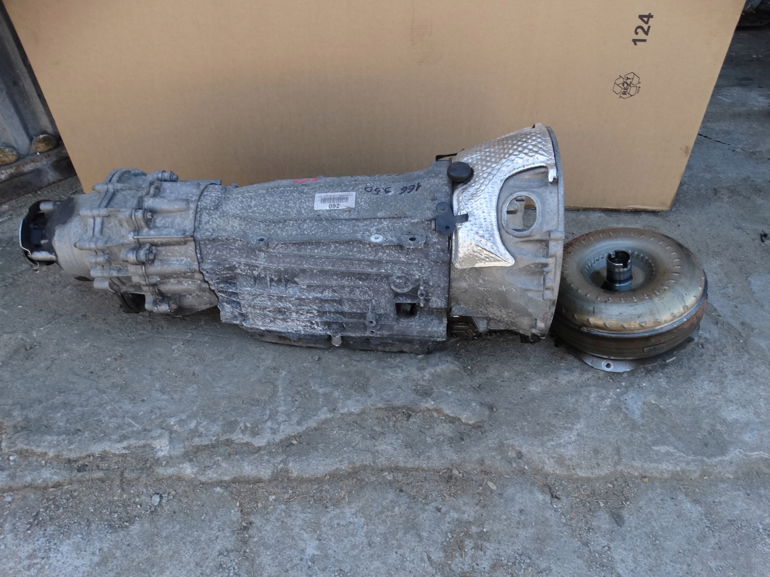 GETRIEBE KPL. MERCEDES W166 3.5D 7G 1