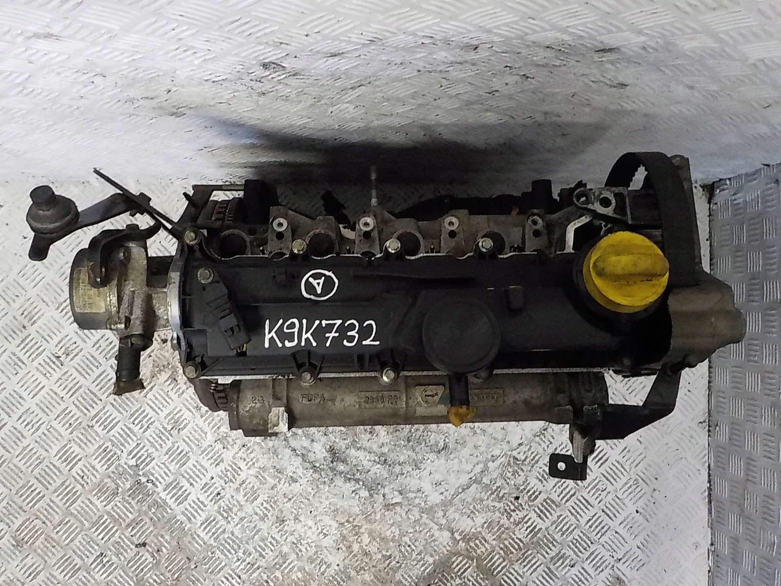 RENAULT MEGANE II SCENIC II engine 1.5 DCI 8V K9K732 PRZEBIEG 84 TYS.