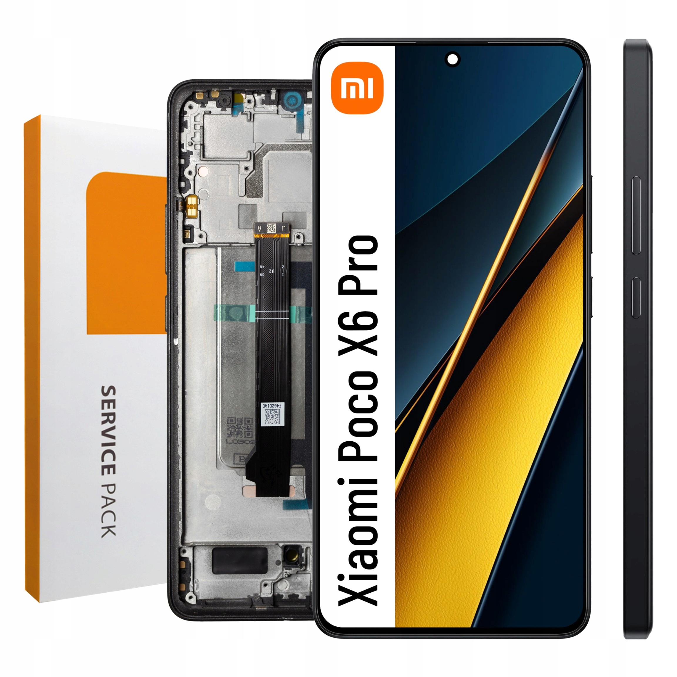 2311DRK48I LCD pre Poco X6 Pro Service Pack LCD Rámček Matrica Originál Zila