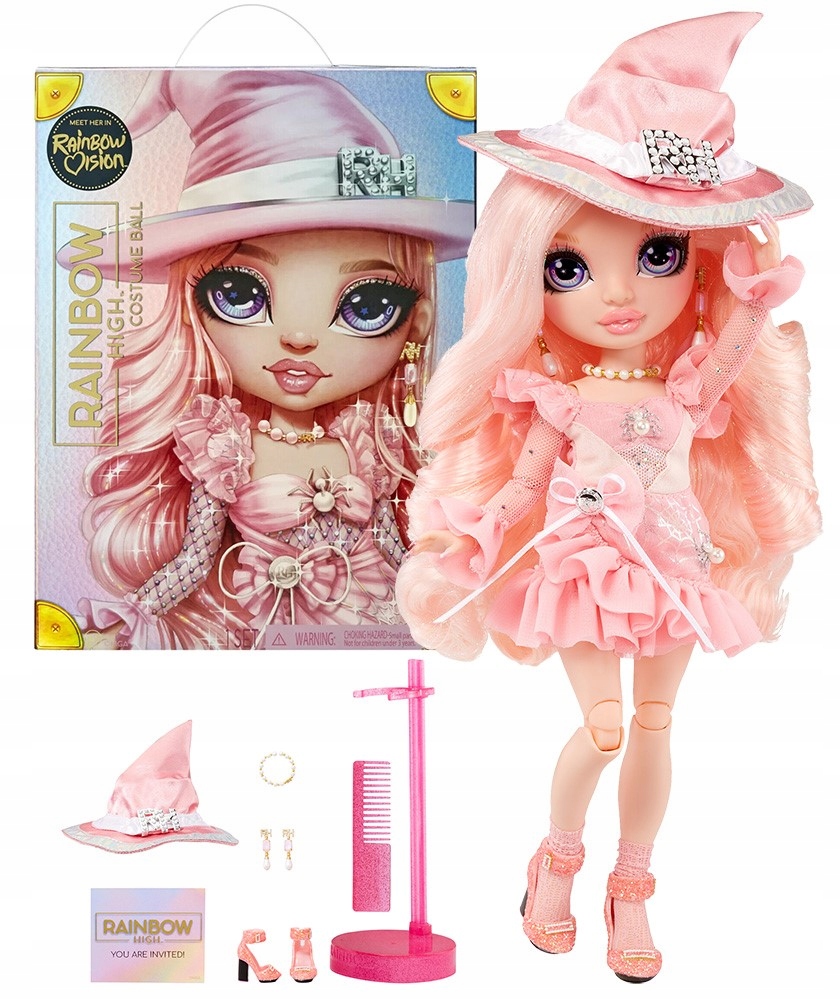 LALKA RAINBOW HIGH COSTUME BALL BELLA PARKER + AKC