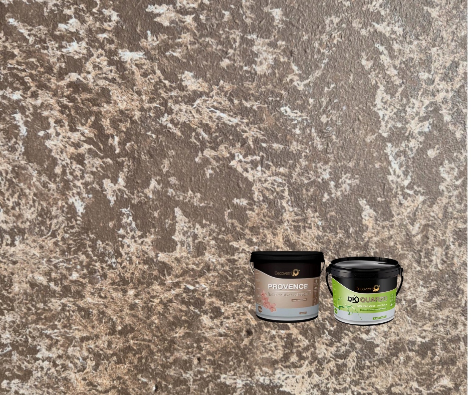 Provence benátska hlina sada na cca 24 m2 Čokoláda