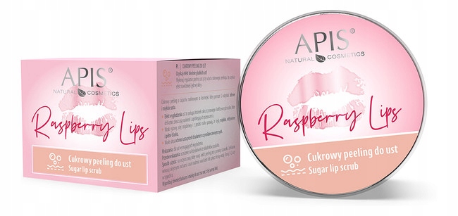 Apis Raspberry Lips Cukrowy peeling do ust 10ml