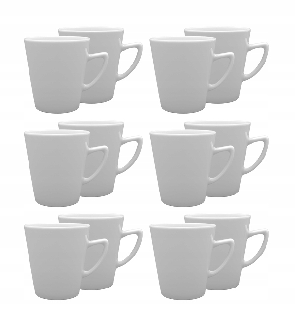 

Lubiana Classic 12 x Kubek 400 ML Porcelana Luz
