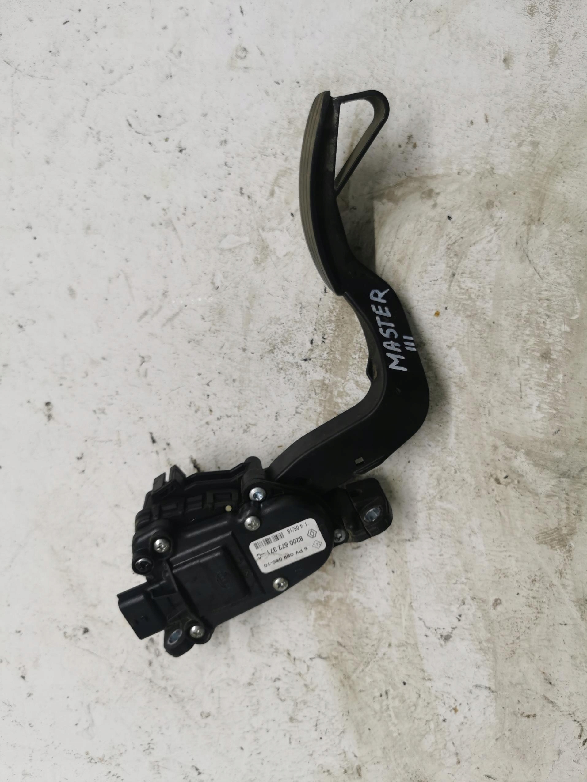 potentiometer Gas RENAULT MASTER III 8200672371