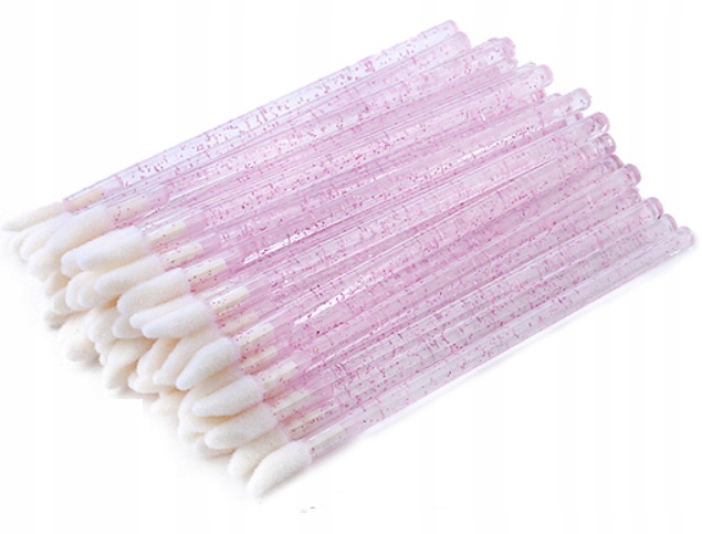 Aplikator do pomadek, błyszczka 50szt. aplikatory