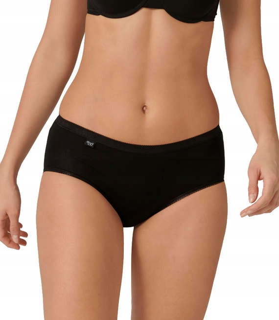 

Sloggi Figi damskie Basic+ MIDI 2 szt. 44 Czarny