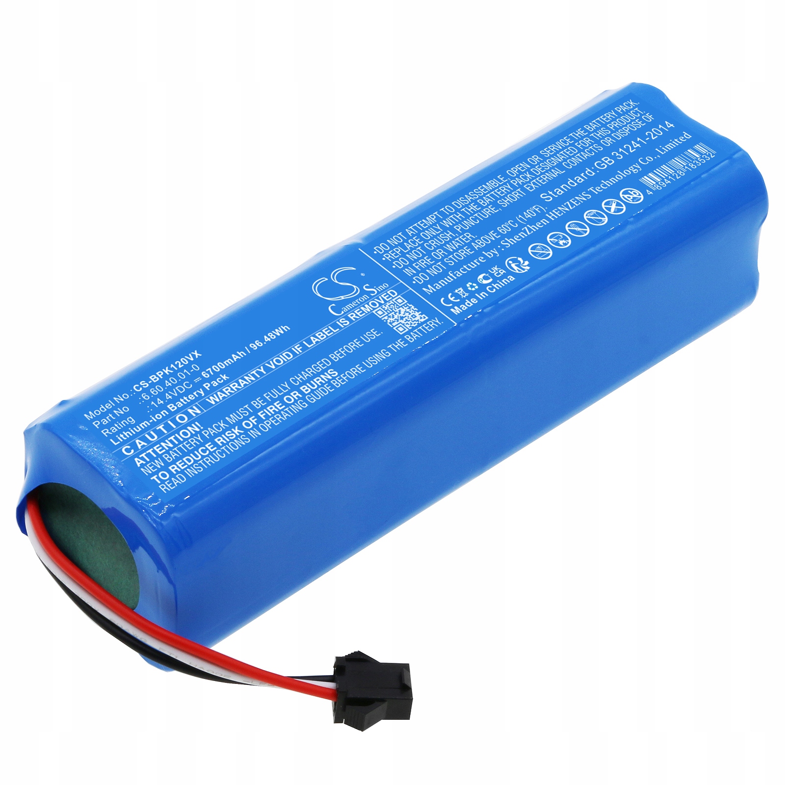 Baterie pro Onson J30 Pro Neabot L8850 N1 N2 Airrobo T9 Akumulátor 6700 mAh