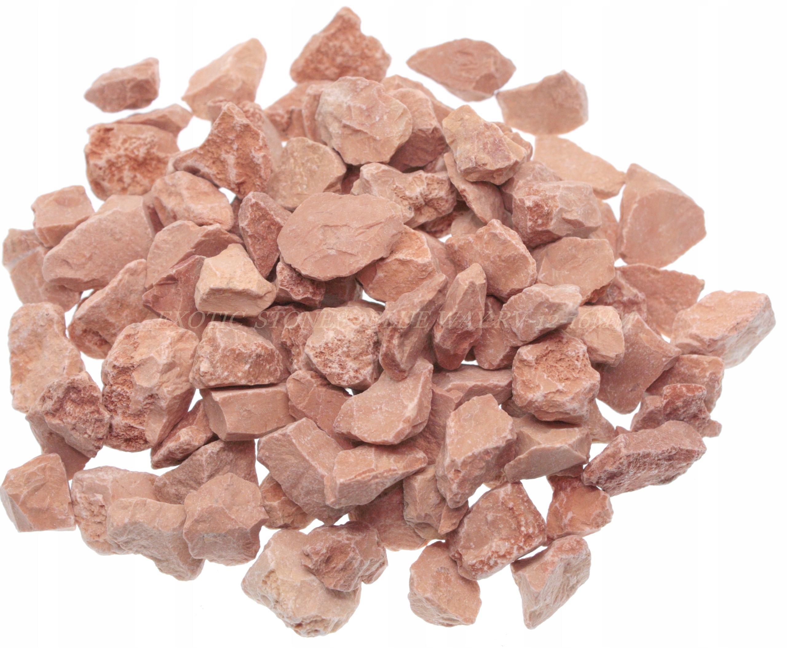 Kámen zahradní stelivo italský mramor cihlově oranžový Rosso Verona 24 kg