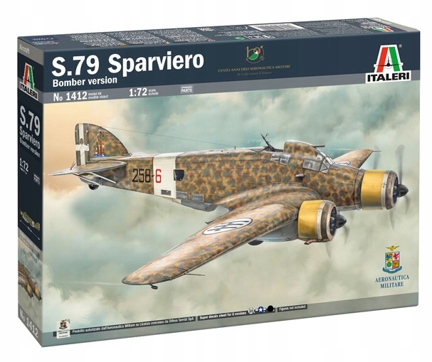 1:72 S.79 Sparviero Bomber verze