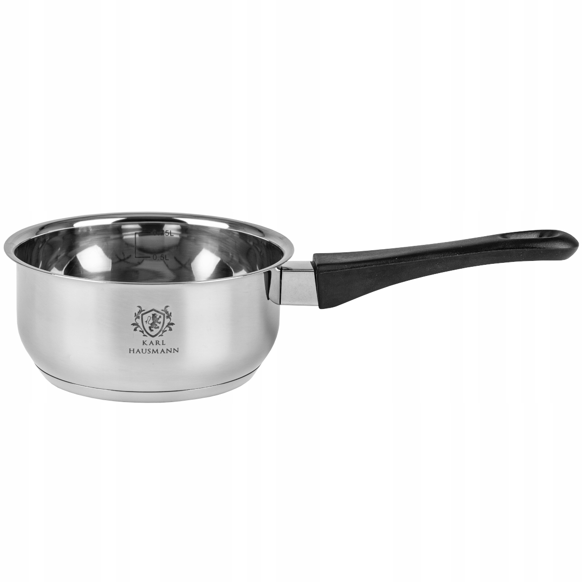 ZESTAW GARNKÓW STALOWYCH RONDELKI ODCZEPIANA RĄCZKA GARNEK Kolor odcienie szarości przezroczysty