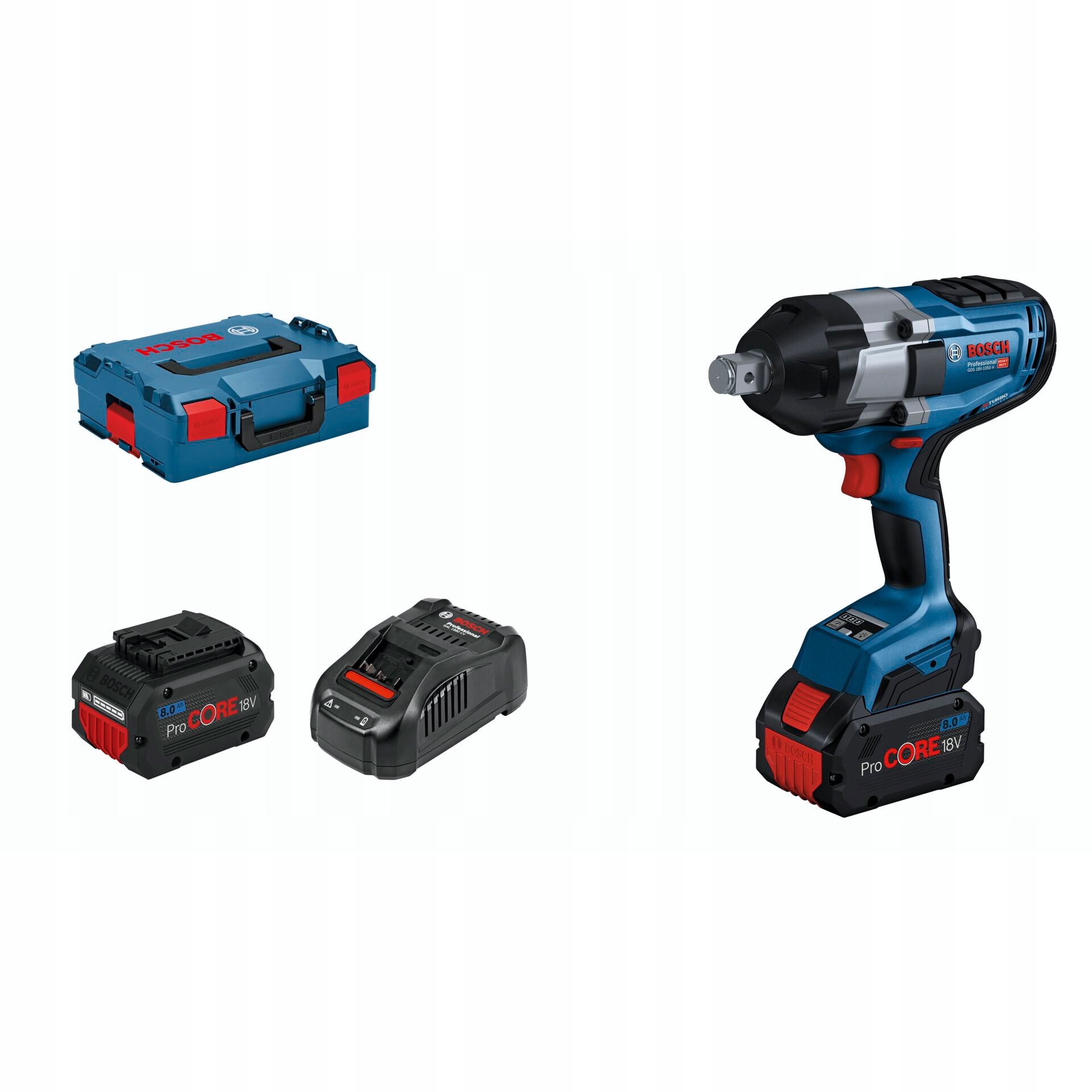 Bosch Gds 18V-1050 H kit L-boxx akumulátorová skrutkovačka