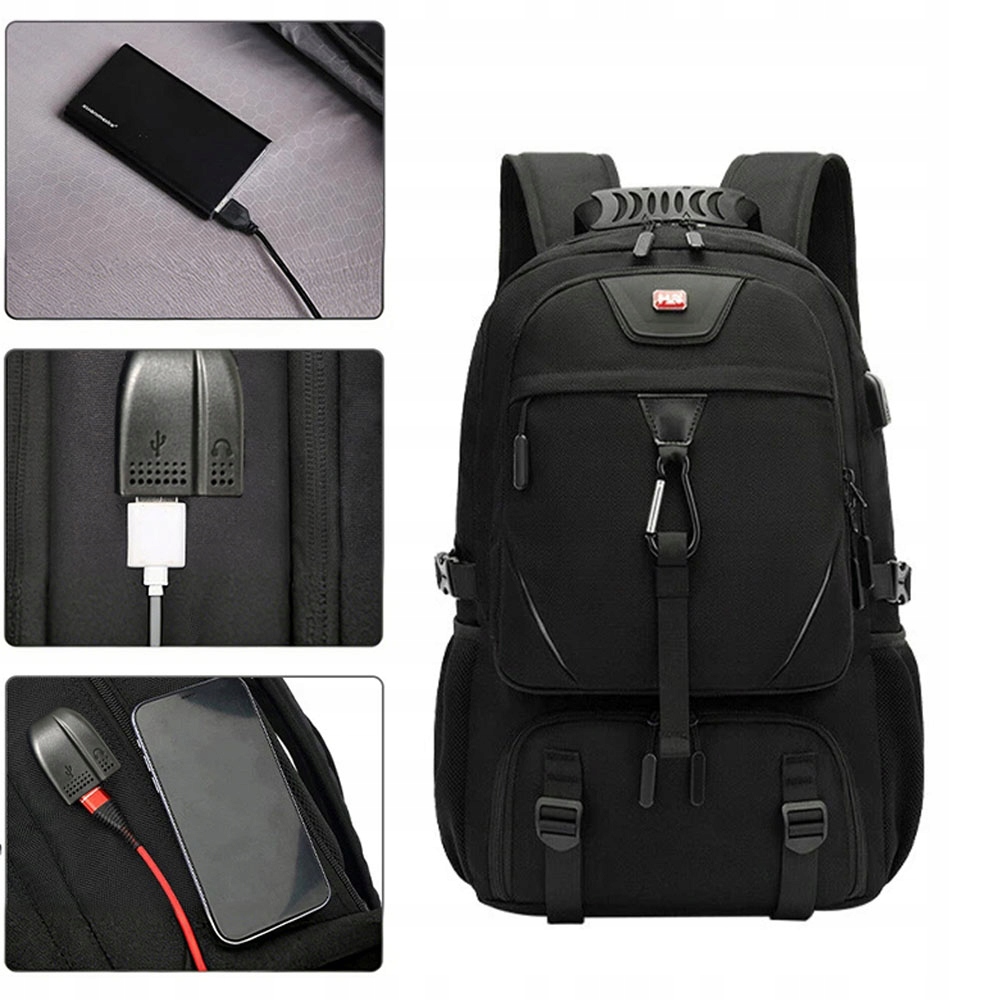 Sportovní batoh turistický batoh 80L, velký, prostorný, na výlety