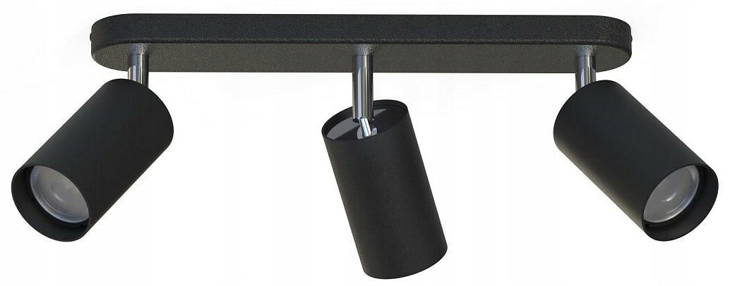 Stropní Svítidlo Spot Eye Černá 3xGU10 Závěsná lampa do pokoje do pracovny