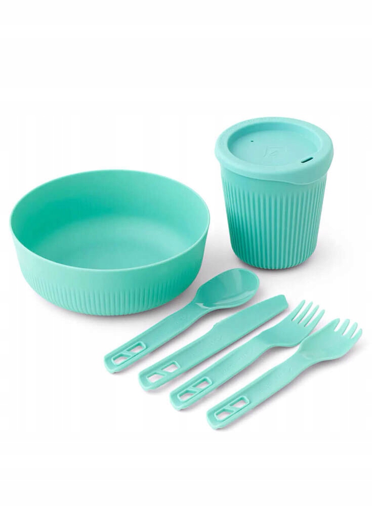 Turistické nádobí Sea to Summit Passage 6PC – aqua sea