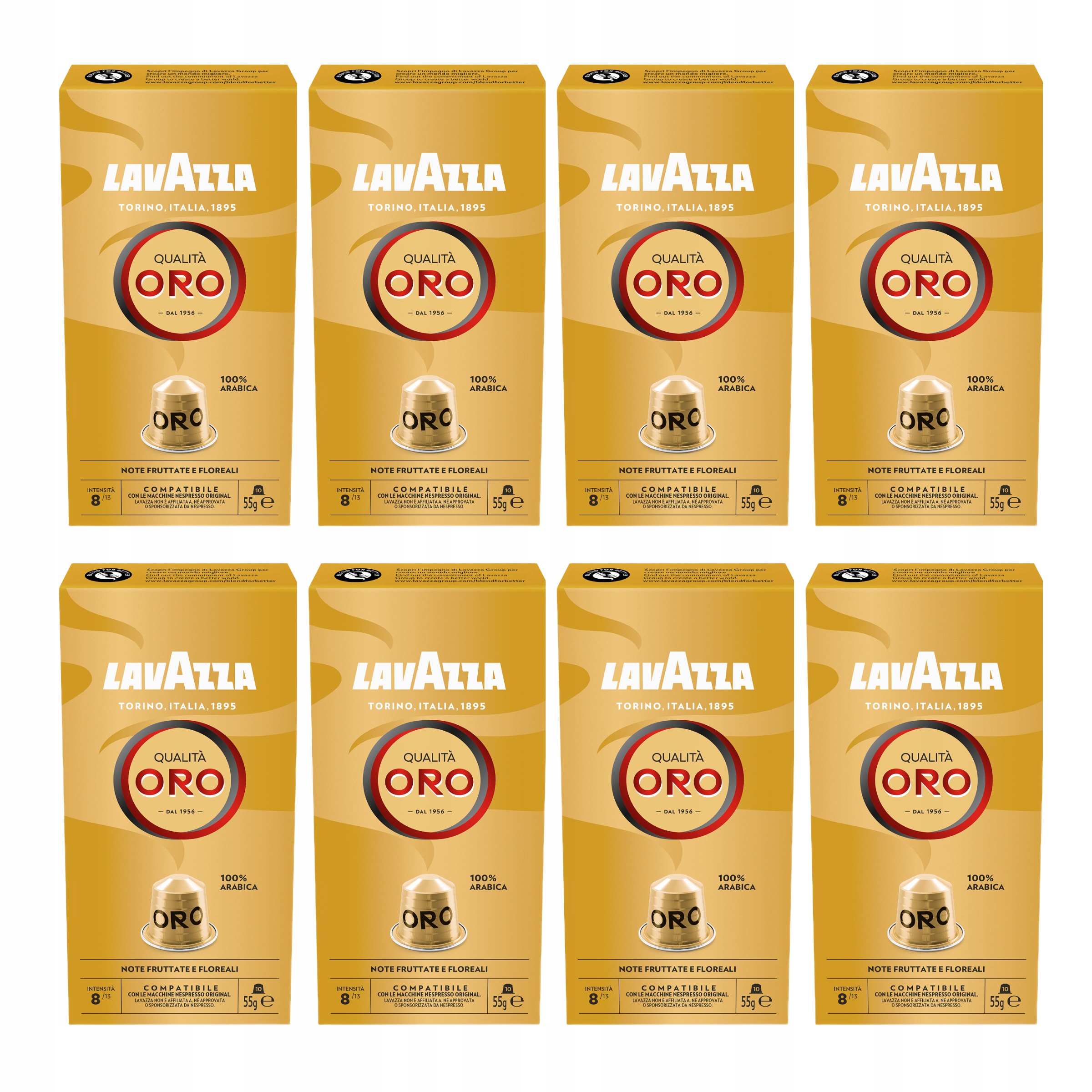 Kapsułki do Nespresso Lavazza Qualita Oro arabica 80 szt.