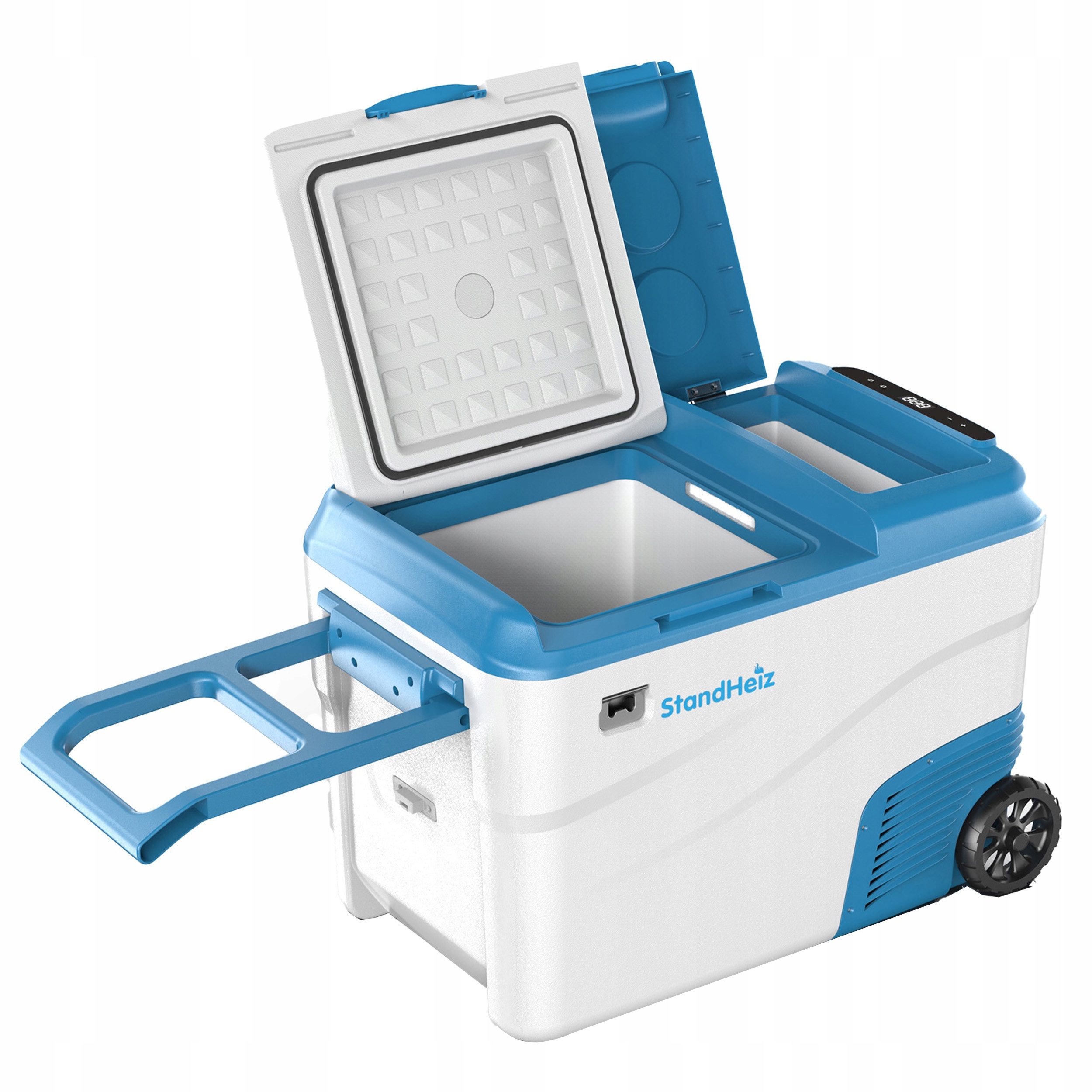 Turistická Chladnička 35 L Standheiz Kompresorová 12/24V/230V Dualzone Mrazi