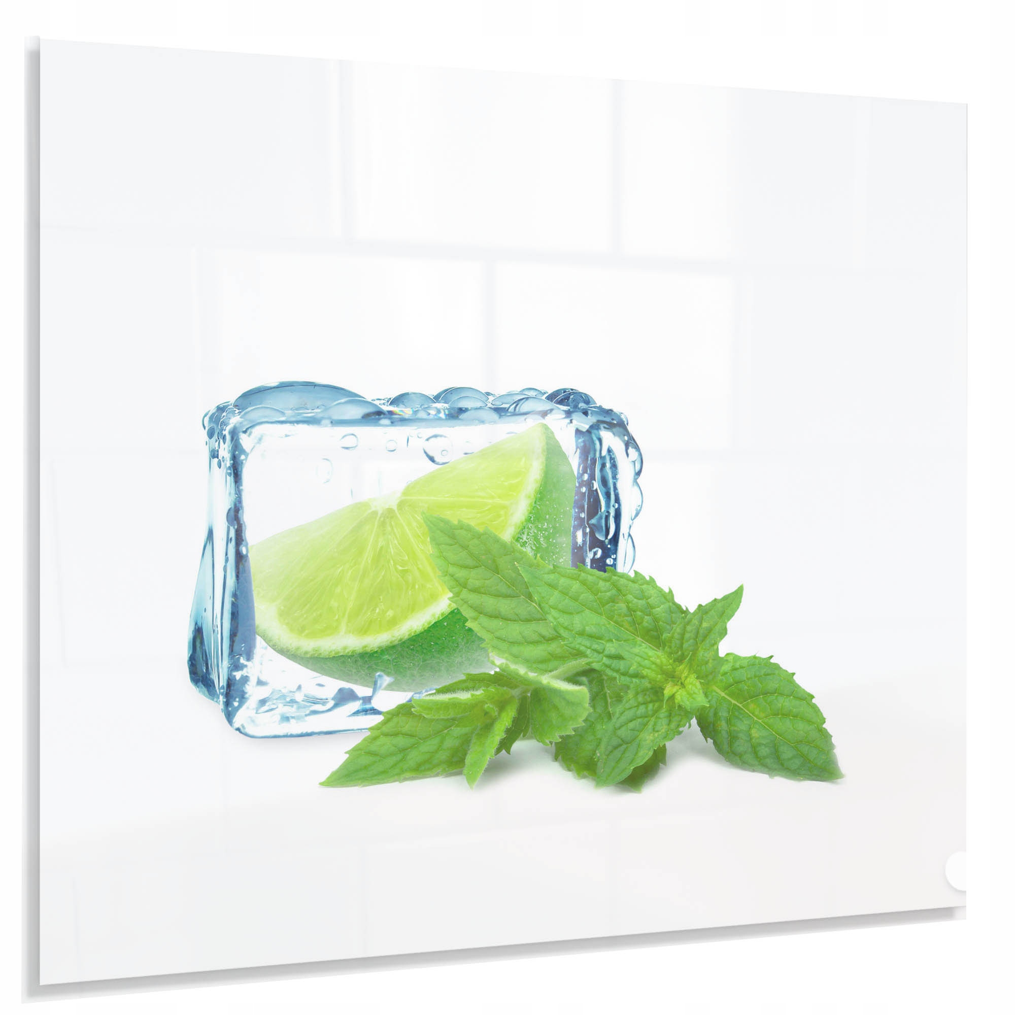 Ochranný Panel 65x60 cm 4 mm Dekoračný Kalený Lacobel Do Kuchyne