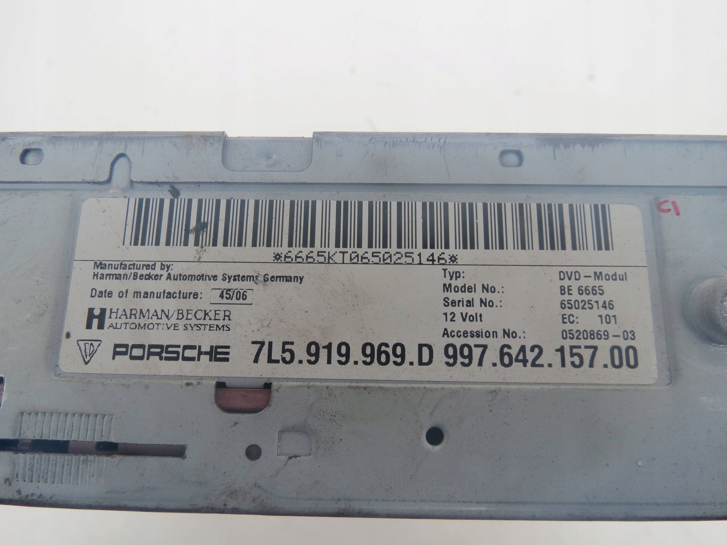 player PORSCHE CAYENNE 4.5 V8 99764215700