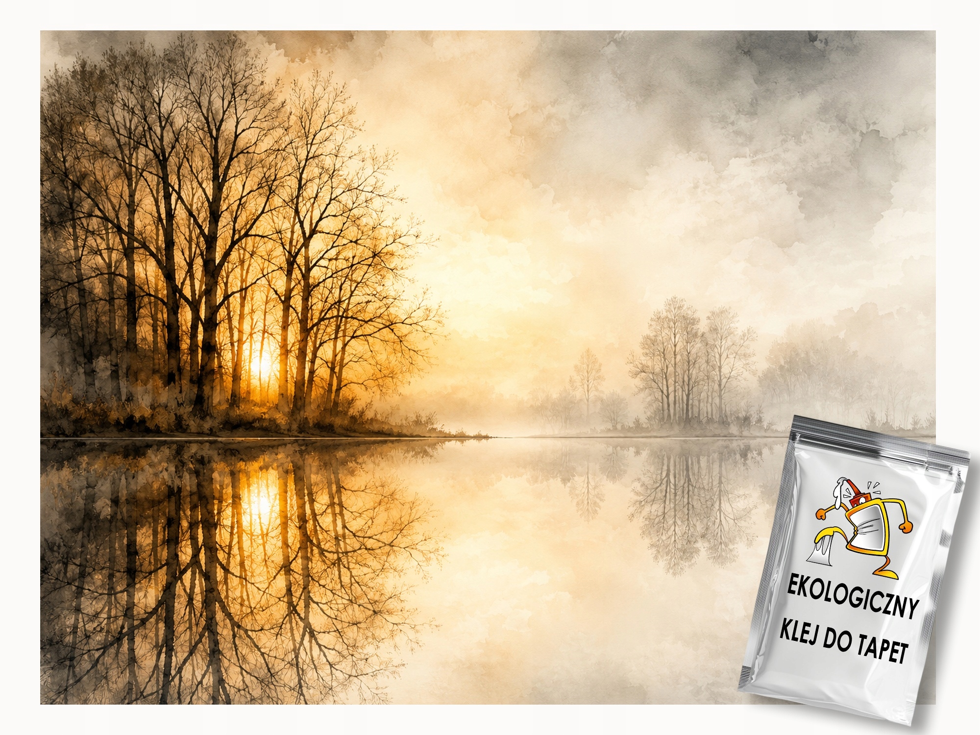 Fototapeta Flizelina Jazero Slnko Západ Večer Súmrak 312x219 130g