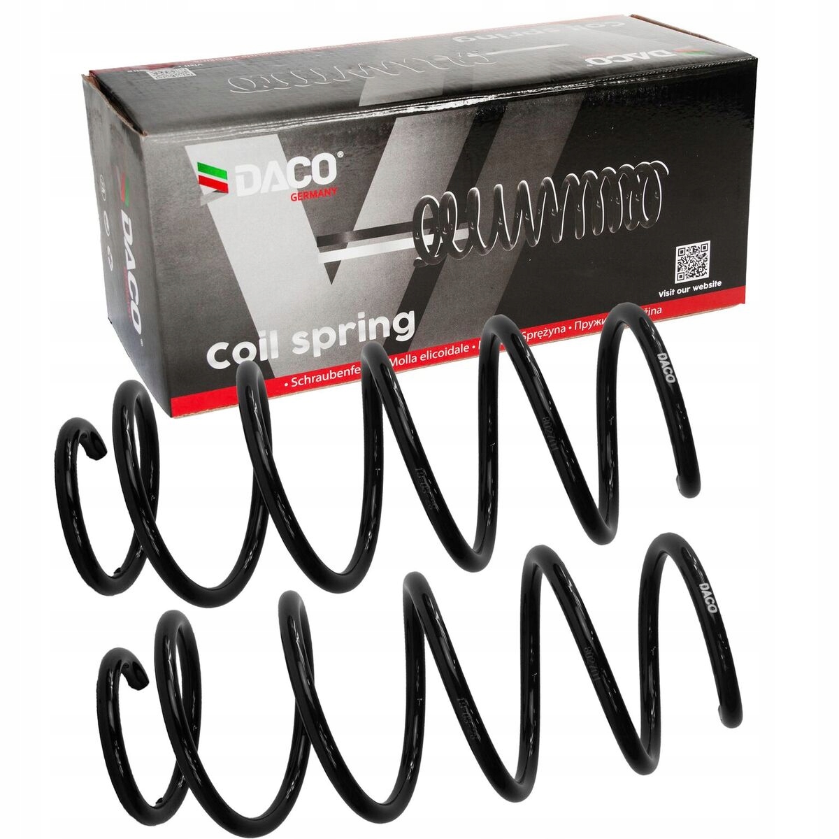 Sprezyna x2 DACO PRZOD Opel Astra H 1 3 CDTI 1 7