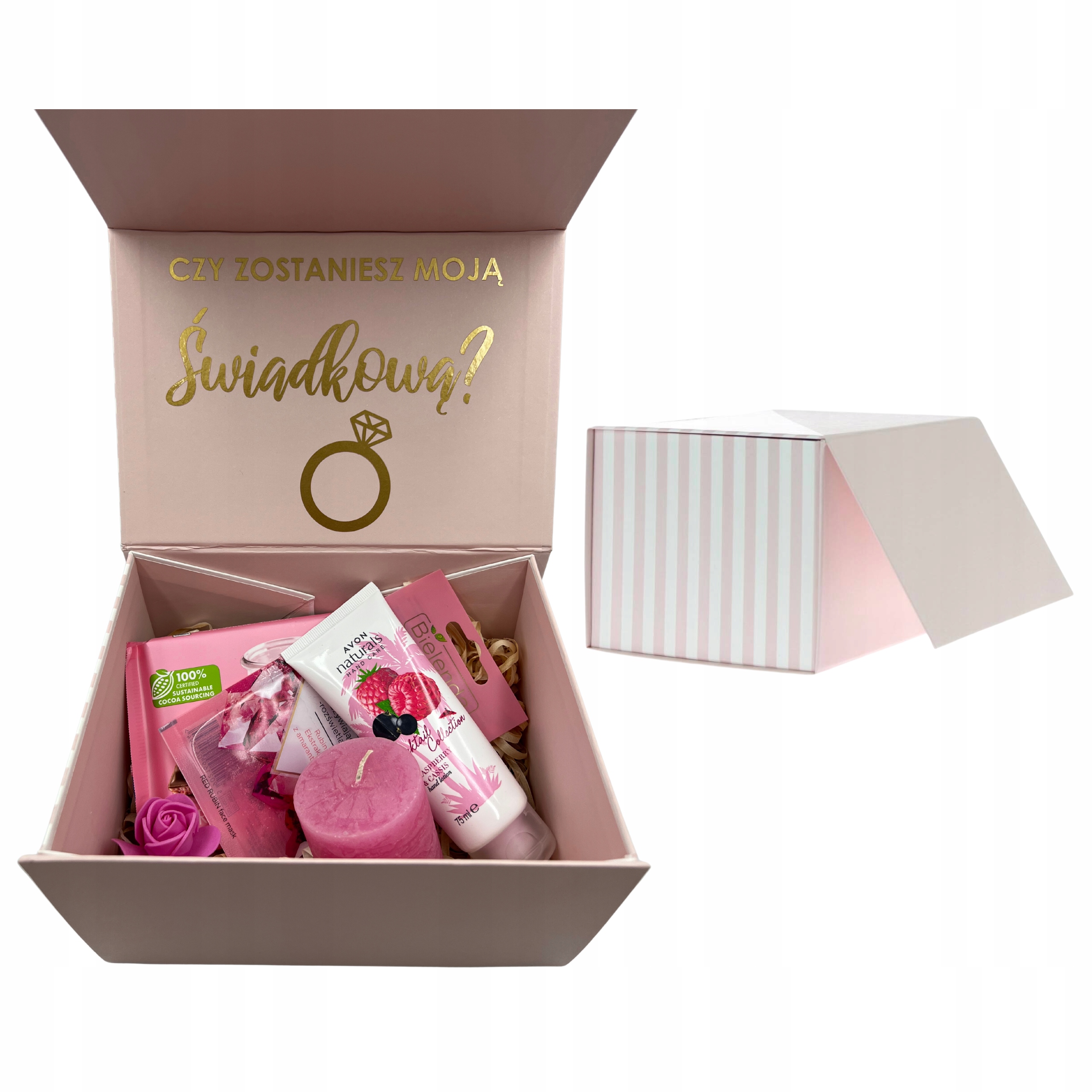 Krabička Box Žádost o svědectví Svědkyně Svatba