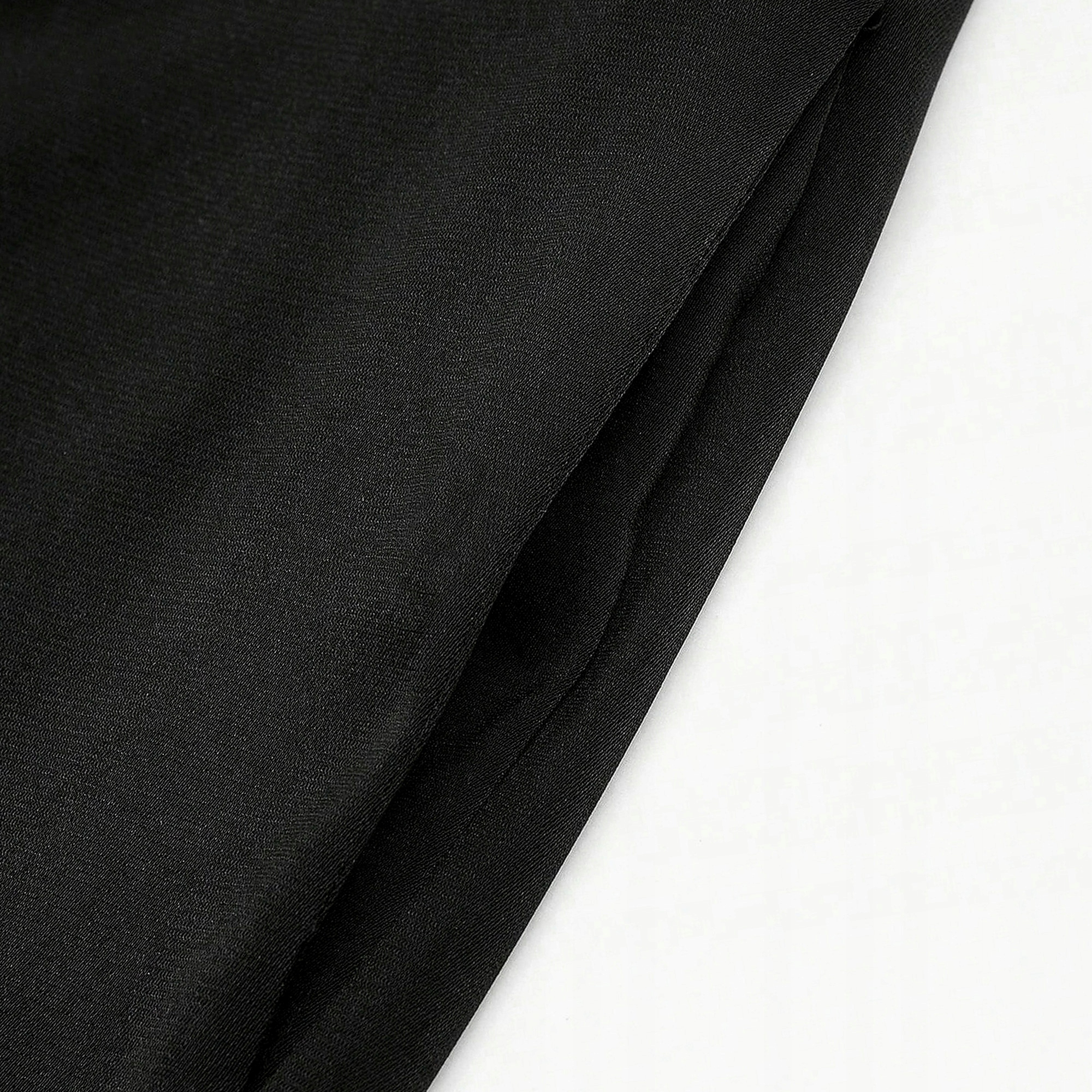 Černá námořnická kombinéza Wide Leg s dlouhým rukávem pro ženy XXL 44