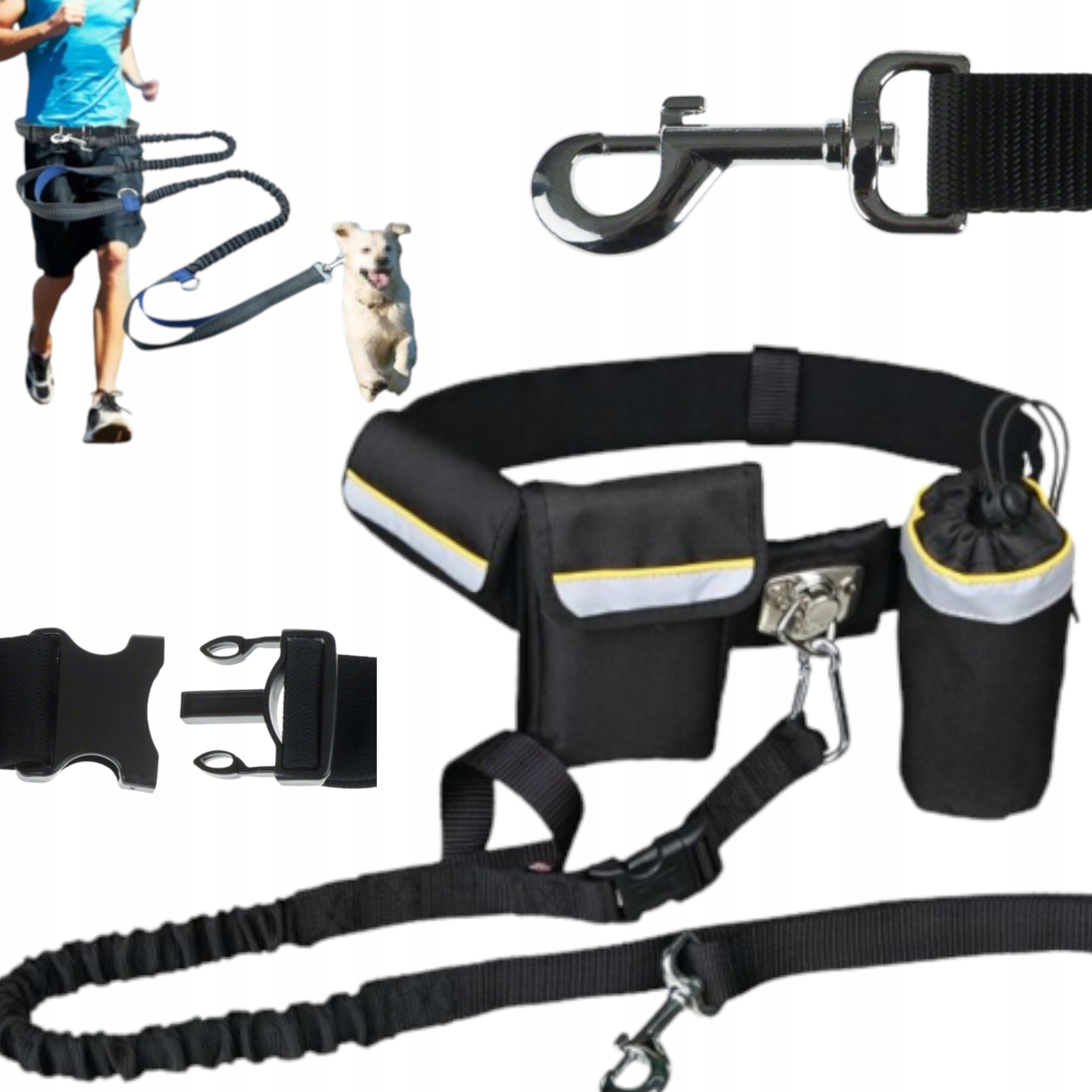 

Smycz Do Biegania Z Psem Pas Biodrowy Wolne Ręce