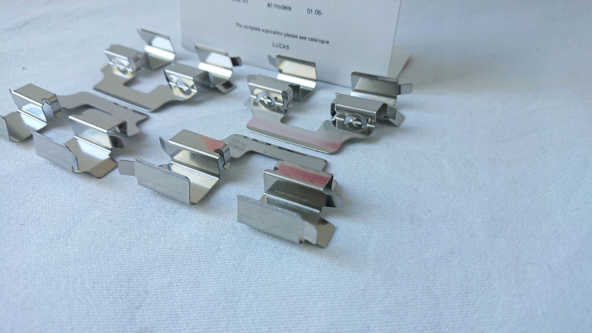 BLASZKI MONTAŻOWE KLOCKÓW QB HONDA CIVIC IX Producent części Quick Brake