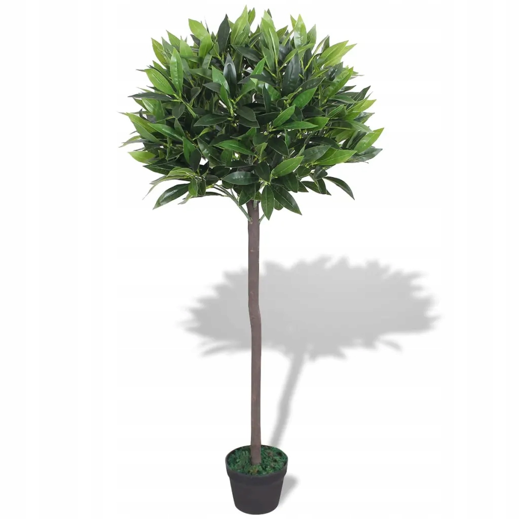 Umělý vavřínový strom, výška 150 cm, 544 listů, barva zelená