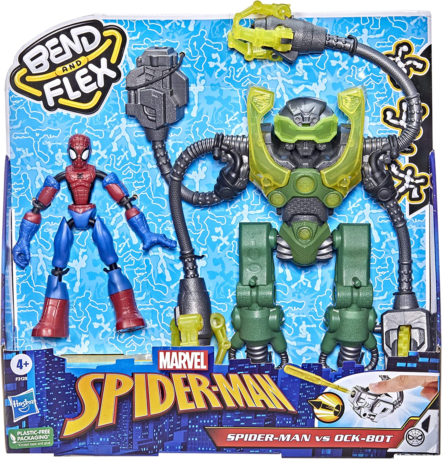 Hasbro Spider-Man Bend and Flex Mega Octobot F3125