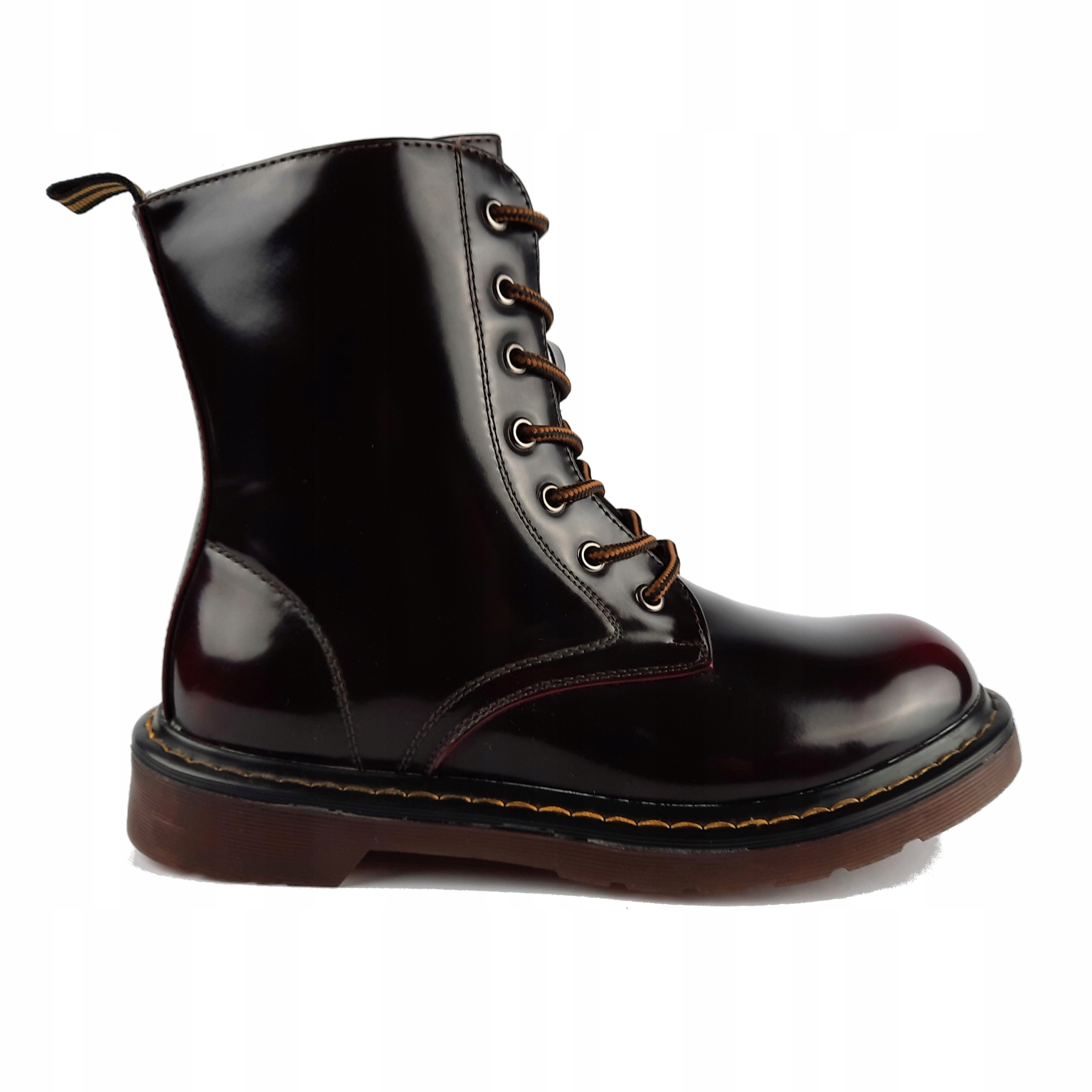 

Botki Glany damskie Trapery bordo (38)