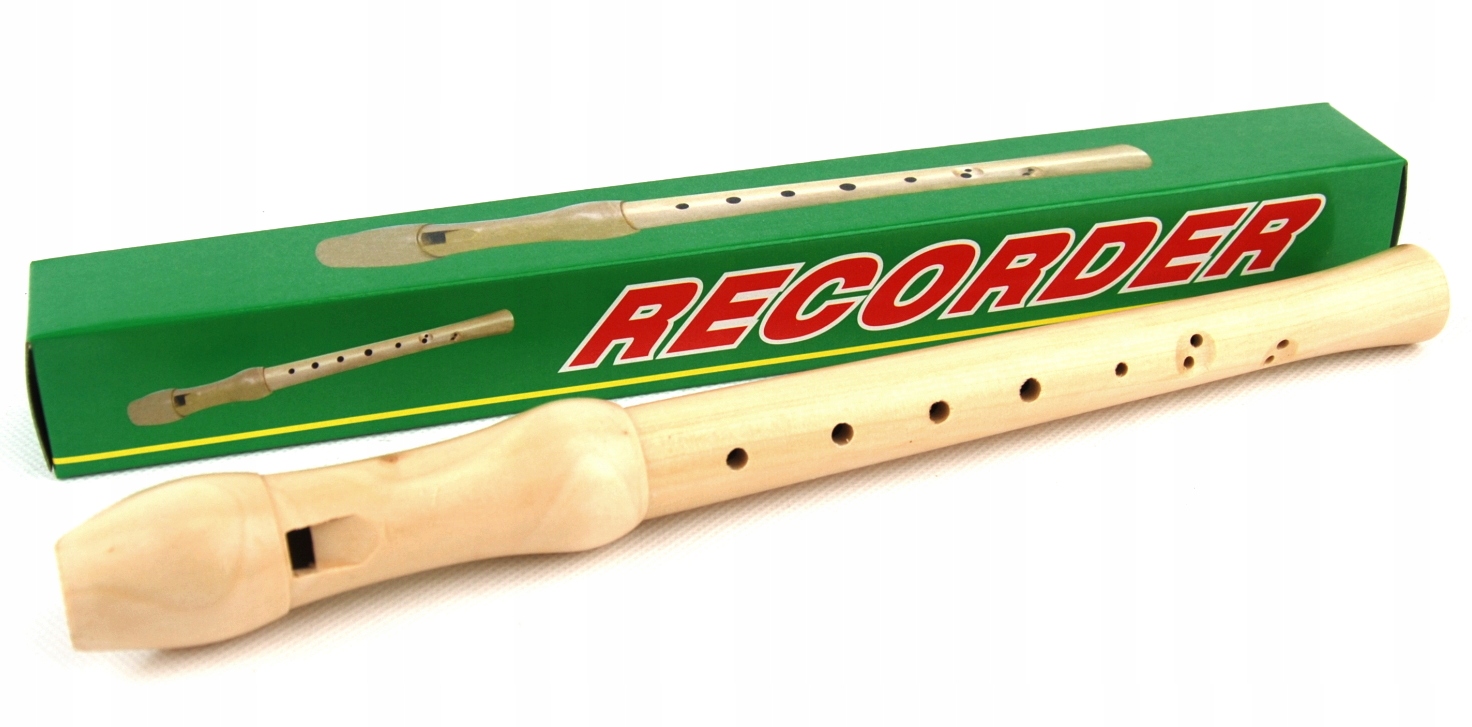 FLET SZKOLNY PROSTY DREWNIANY + CZYŚCIK