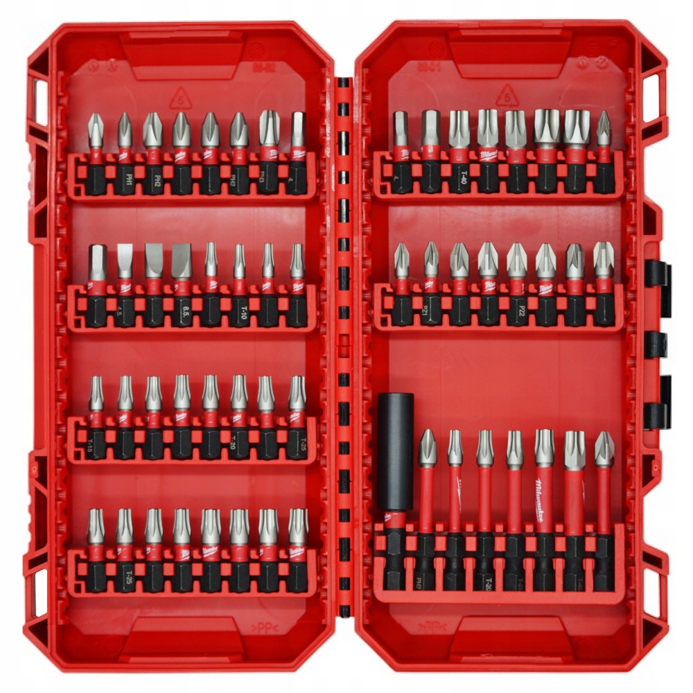 Zestaw bitów udarowych Shockwave 56 szt. Milwaukee 4932492006