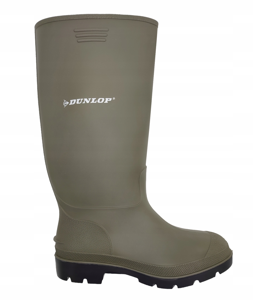 KALOSZE MĘSKIE ROLNICZE WYSOKIE DUNLOP PRICEMASTOR ZIELONE 45 Marka Dunlop