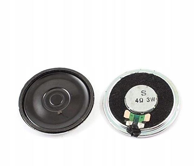 Solectro Mini głośnik 40mm 3W Impedancja 4 Ohm mp3
