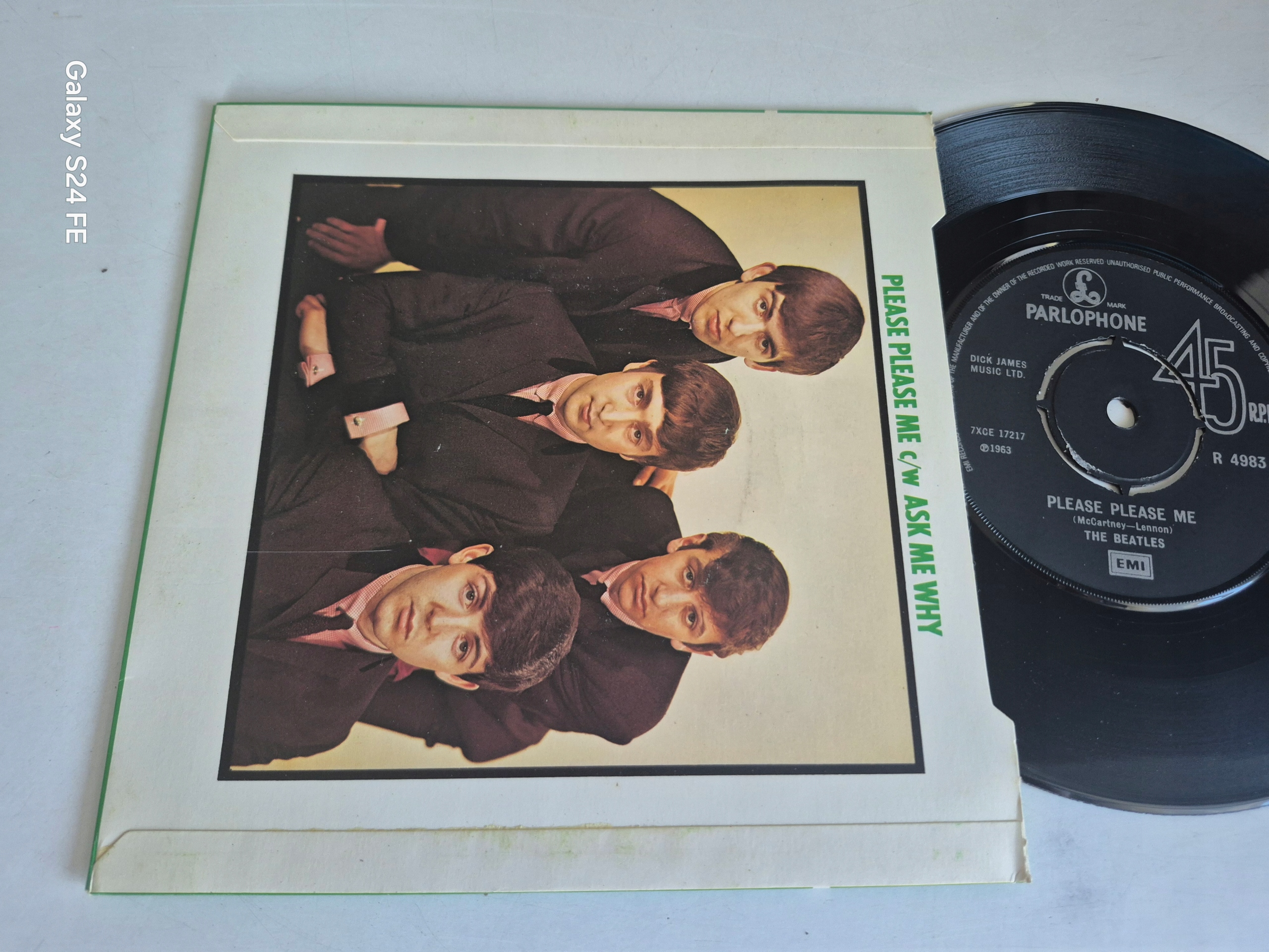 THE BEATLES Please please me UK EX 7'' 997 17718911947