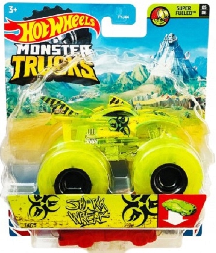 

Autko Shark Wreak Monster Trucks Rekin Hot Wheels