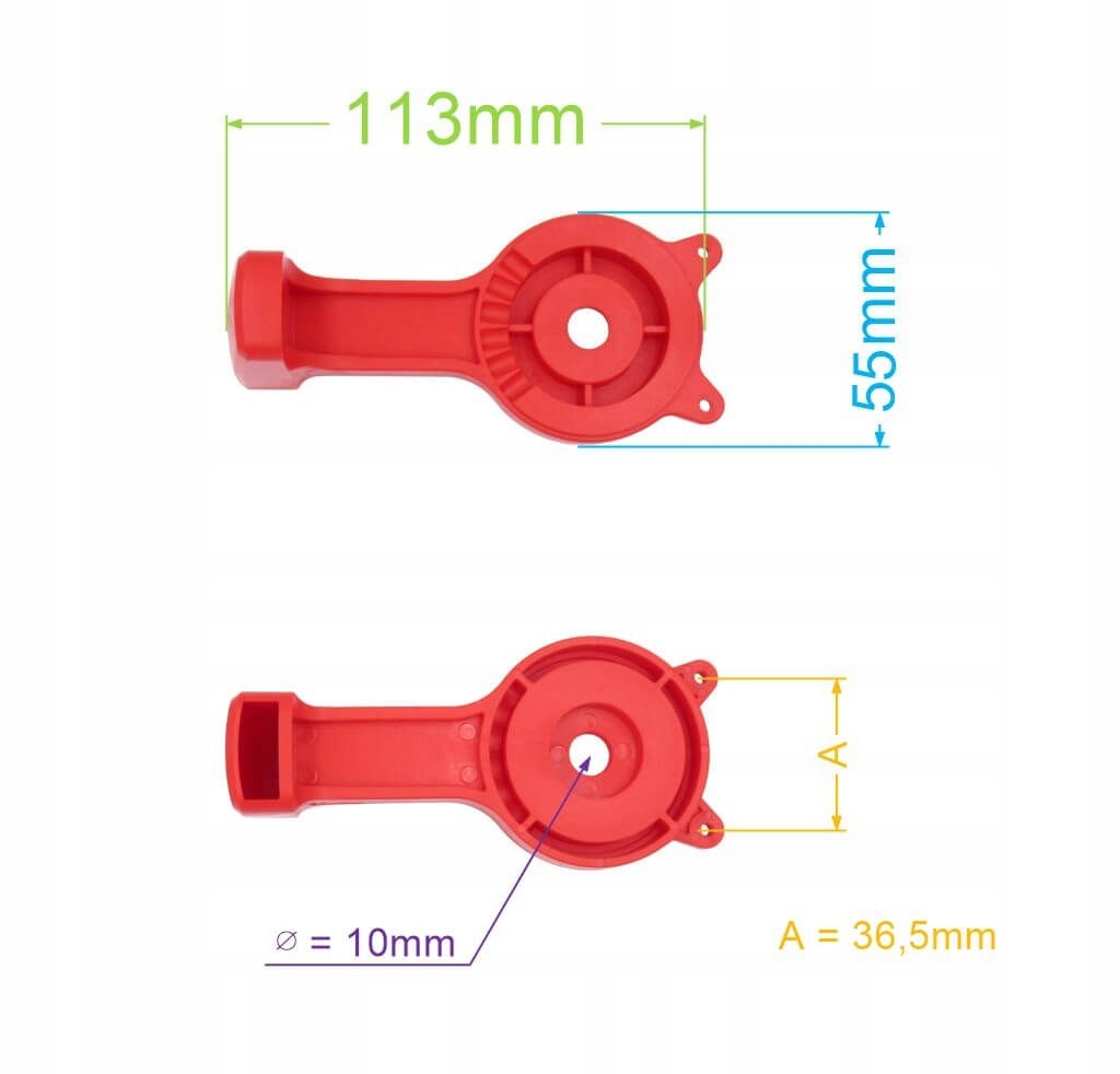 DŹWIGNIA MANETKI GAZU KOS FAWORYT GTM51N196LE-4W1 Typ dźwignia