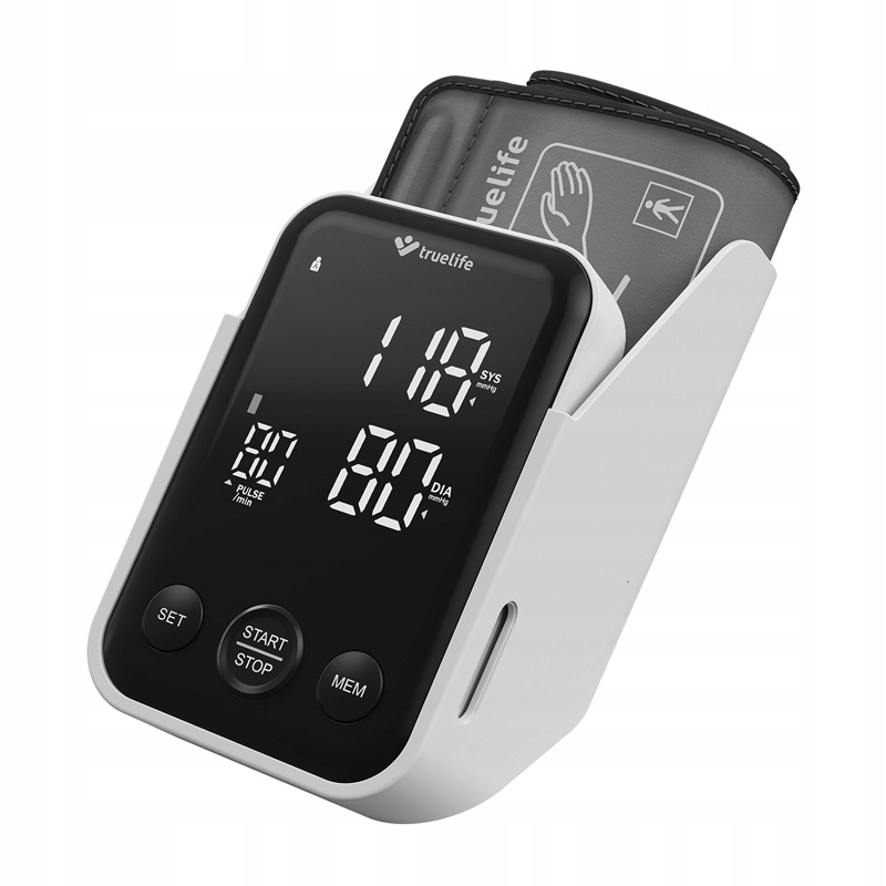 TrueLife Pulse B-Vision ciśnieniomierz cyfrowy stojak