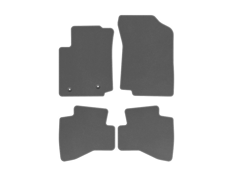 Citroen C1 II 2014 2022 velurové koberce Šedé Alps