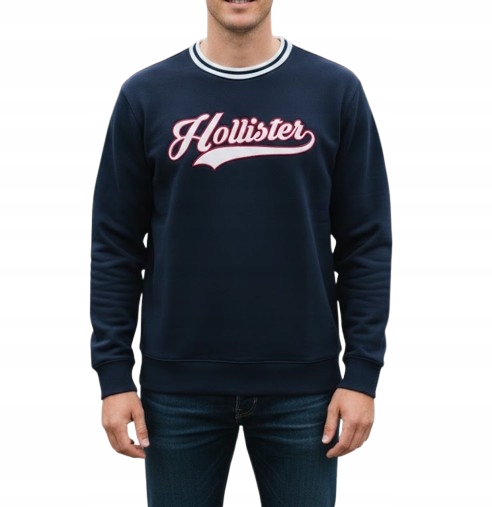 mikina Abercrombie Hollister XL tmavě modrá