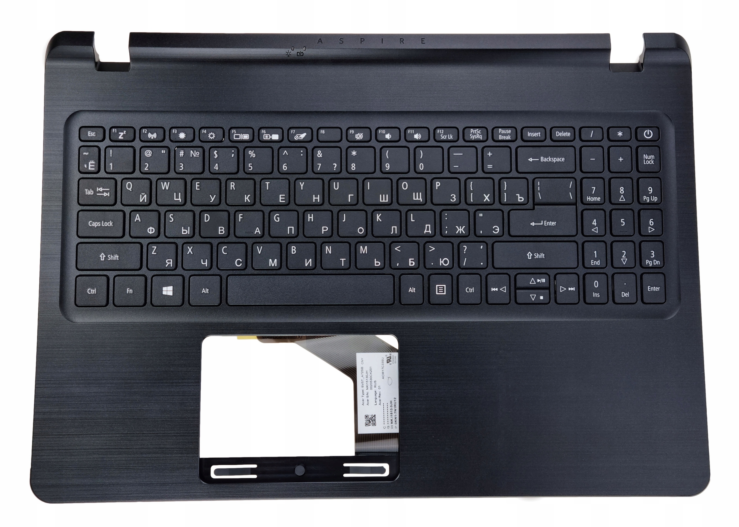 Nové Pouzdro Klávesnice Pro Notebook Acer Aspire A515-53 A515-53G Ruská