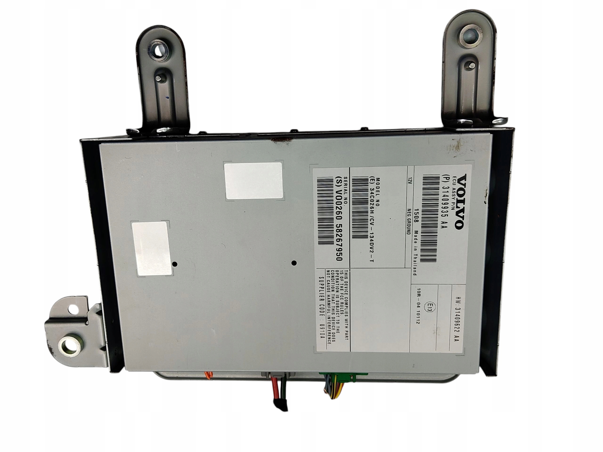 amplifier VOLVO S60 II 31409935AA